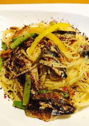 パパの いわしパスタ♪-レシピのメイン写真