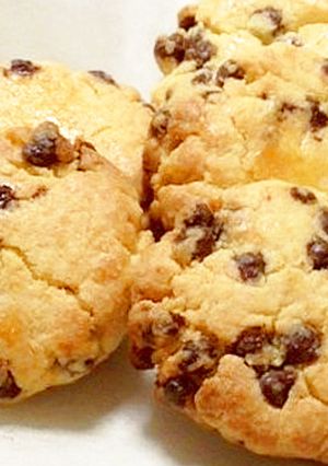 ココナッツ風味のチョコチップクッキー-レシピのメイン写真