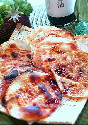 餃子の皮deパリパリ醤油煎餅-レシピのメイン写真