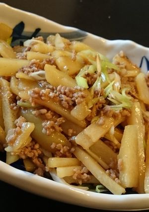 《じゃがいも中華風炒め》-レシピのメイン写真