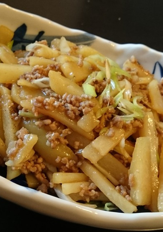 《じゃがいも中華風炒め》-レシピのメイン写真