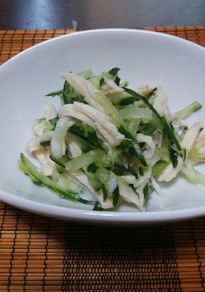 パパッとコンビニレシピ【サラダチキン】-レシピのメイン写真