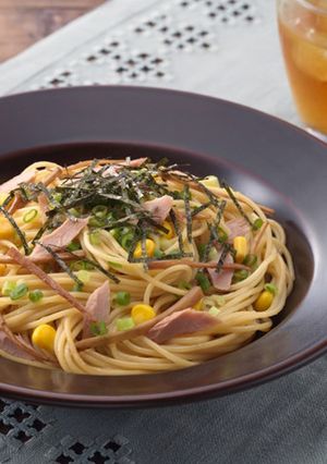 シーチキンとごぼうのきんぴら風パスタ-レシピのメイン写真