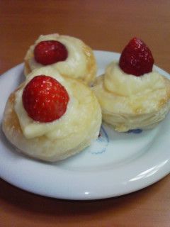 いちごカスタードパイ♪-レシピのメイン写真