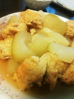 冬瓜と鶏ミンチの炊いたん♪-レシピのメイン写真