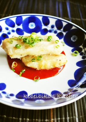 アブラカレイの中華揚げ*海南風ソース添え-レシピのメイン写真