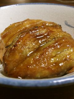 ナスのかば焼き丼-レシピのメイン写真