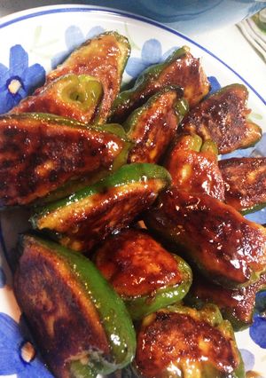 ピーマンの肉詰め-レシピのメイン写真