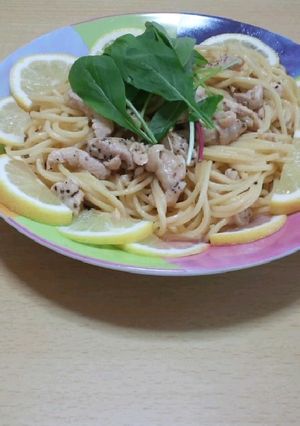 夏にピッタリ☆爽やかレモンパスタ-レシピのメイン写真