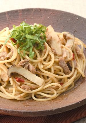 エリンギとシーチキンの和風パスタ-レシピのメイン写真