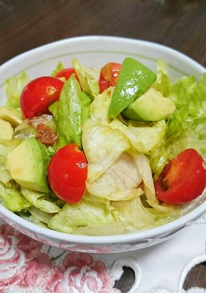 レタス大量消費！スタミナサラダ♪-レシピのメイン写真