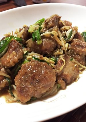 鳥レバーで＊レバニラ炒め-レシピのメイン写真