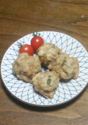 はんぺん鶏肉つみれ煮。-レシピのメイン写真