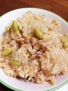 生姜と枝豆の炊き込みご飯-レシピのメイン写真