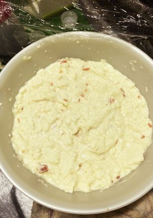 夏に最適☆豆腐の山芋梅和え-レシピのメイン写真