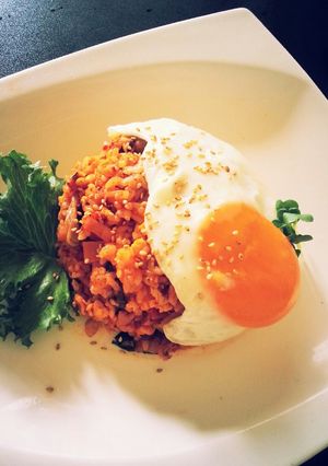 パラパラキムチチャーハン-レシピのメイン写真