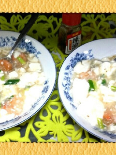 簡単えび豆腐の中華トロミ仕立て❗❗-レシピのメイン写真