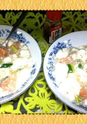 簡単えび豆腐の中華トロミ仕立て❗❗-レシピのメイン写真