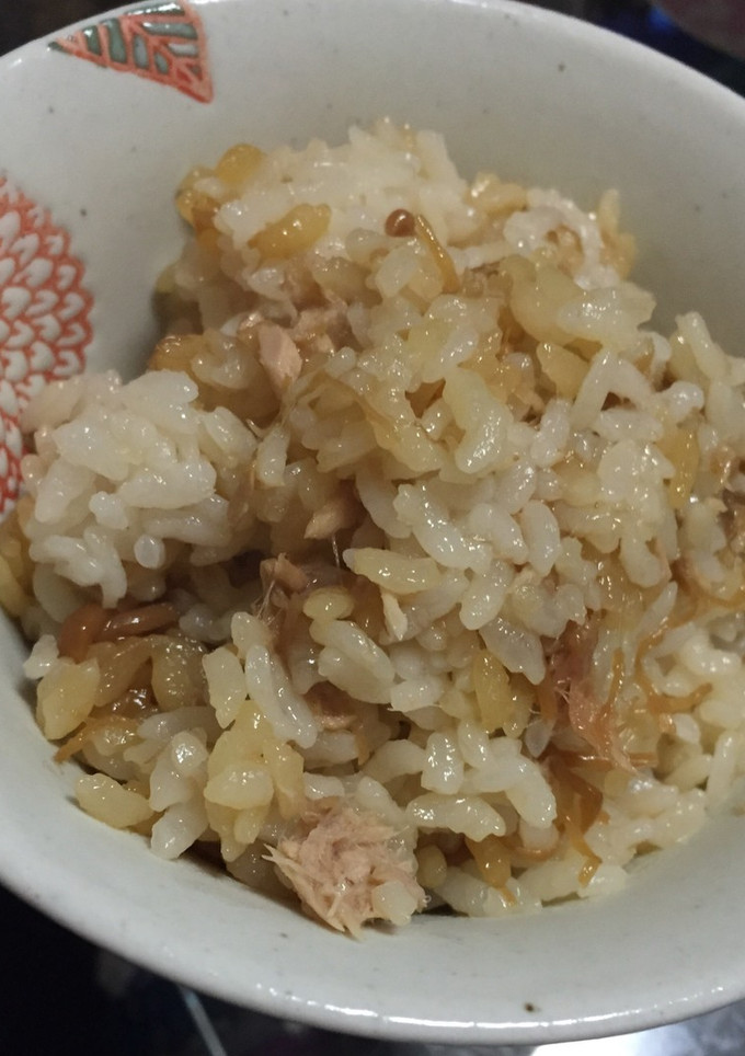 子供が大好き♡簡単ナメタケ炊き込みご飯-レシピのメイン写真