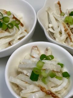 簡単‼大根とちくわのわさびマヨ和え-レシピのメイン写真