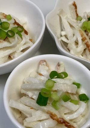 簡単‼大根とちくわのわさびマヨ和え-レシピのメイン写真