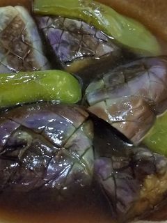 とろける茄子とピーマンの焼き浸し-レシピのメイン写真