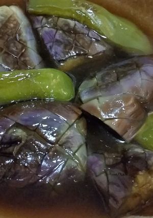 とろける茄子とピーマンの焼き浸し-レシピのメイン写真