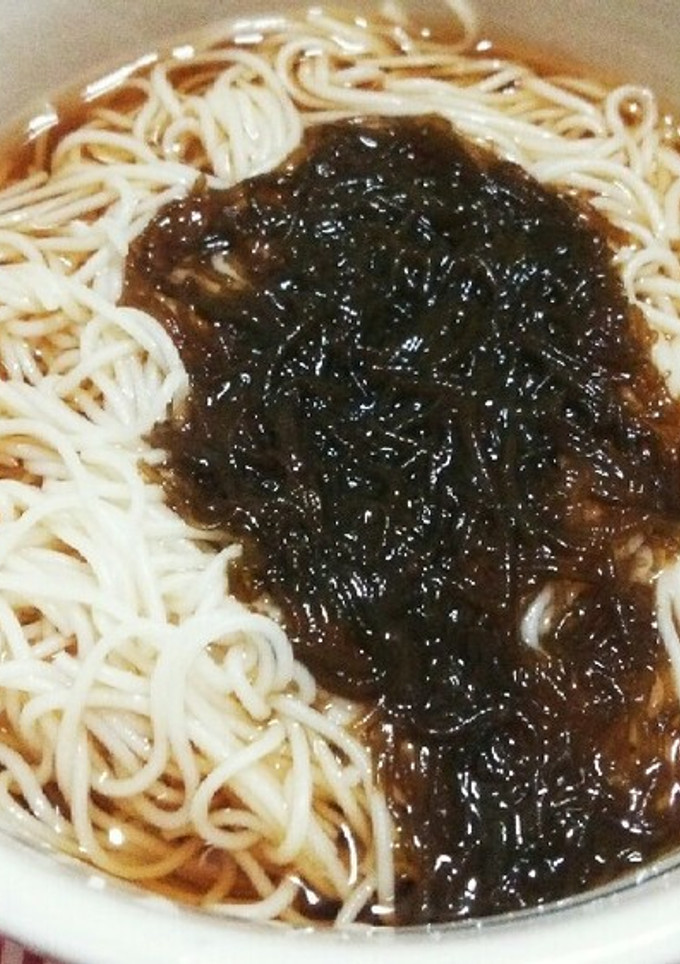 簡単★あっさりもずくそうめん-レシピのメイン写真
