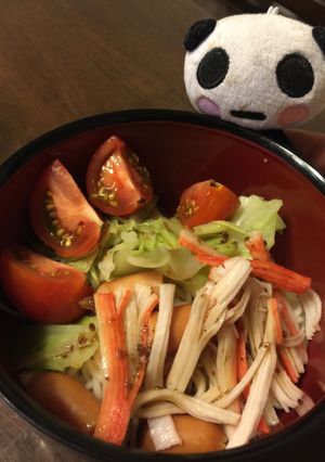 パパでもできる☆さっぱり素麺丼☆-レシピのメイン写真