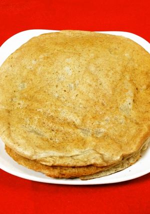 全粒粉バナナ豆腐♪ふわVegeパンケーキ-レシピのメイン写真
