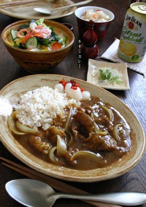 《和》牛すじカレーを食べませんか？-レシピのメイン写真