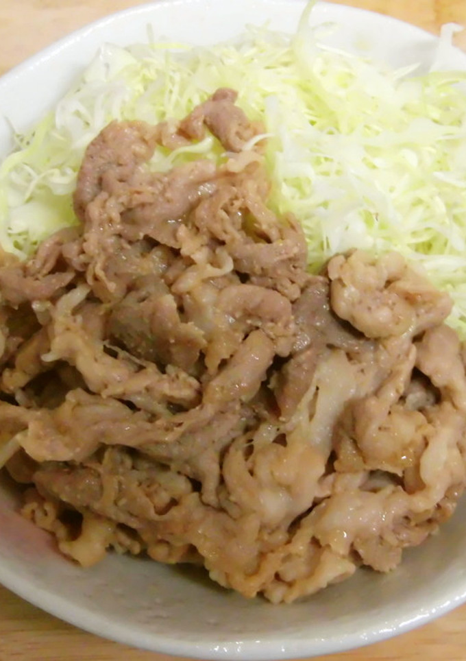 ずぼら飯☆しょうが焼き-レシピのメイン写真