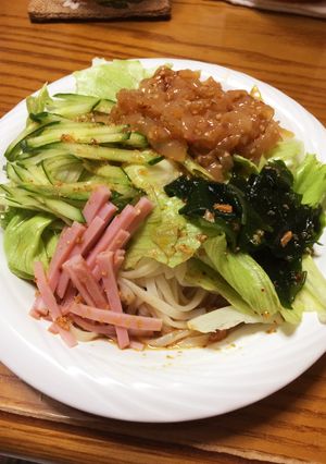 中華風サラダうどん-レシピのメイン写真