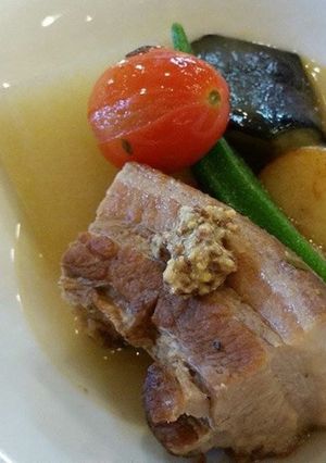三河豚のバラ肉のポトフ 夏野菜と共に…-レシピのメイン写真