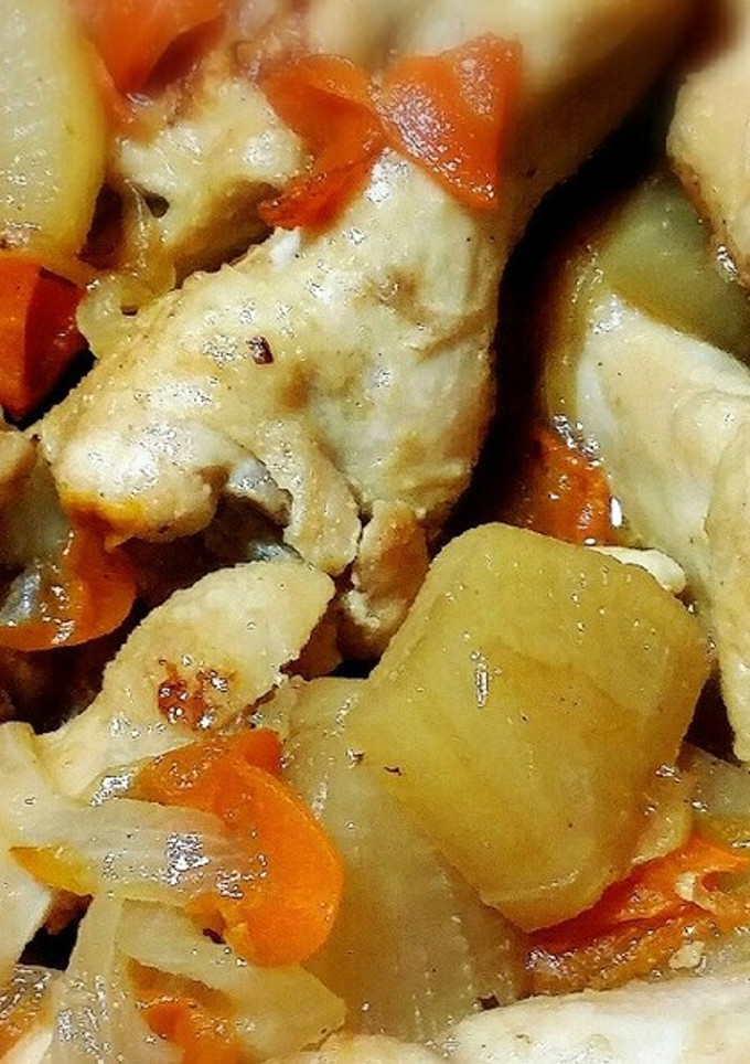 簡単♪骨付きチキンと大根の煮付け-レシピのメイン写真