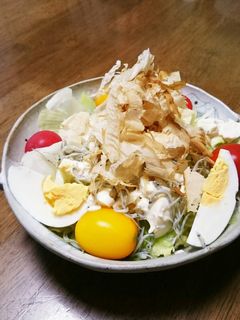 ⭐豆腐とじゃこのサラダ⭐-レシピのメイン写真