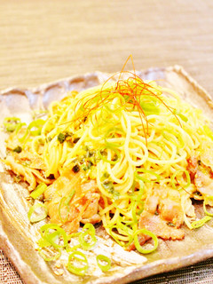❀九條(青)葱たっぷり塩焼きそば❀-レシピのメイン写真