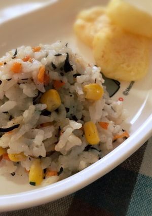 離乳食♡ひじきチャーハン♡-レシピのメイン写真
