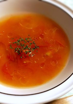 簡単トマトスープ-レシピのメイン写真