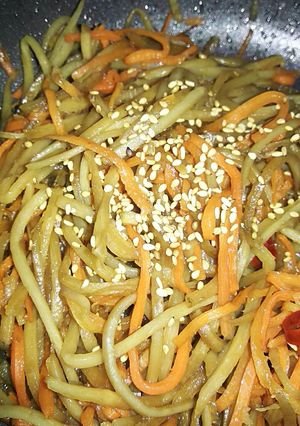 ごぼうとにんじんのきんぴら-レシピのメイン写真
