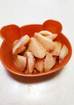 フローズンピーチ-レシピのメイン写真