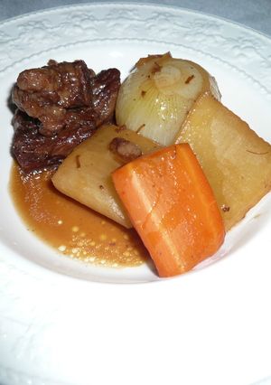 さっぱり*柔らか牛肉のお酢煮込み-レシピのメイン写真