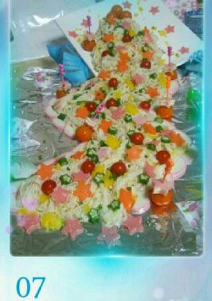 七夕そうめん♪豪華天の川♪-レシピのメイン写真