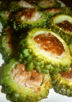 簡単♪ゴーヤーの肉詰め-レシピのメイン写真