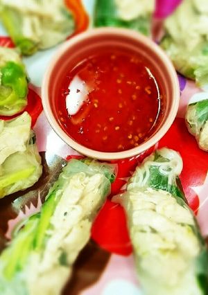 美味し～!素麺の生春巻き♪食べなきゃ損!-レシピのメイン写真