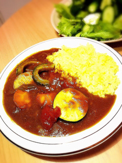 ひき肉で簡単に♡元気がでる夏野菜カレー-レシピのメイン写真