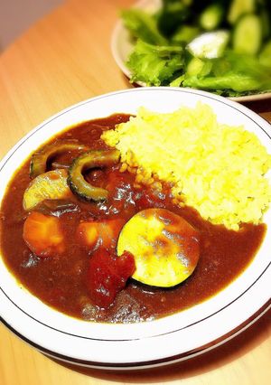 ひき肉で簡単に♡元気がでる夏野菜カレー-レシピのメイン写真
