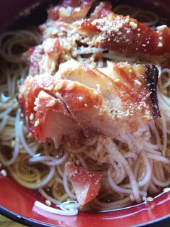 鯖のみりん干し♪冷やしそうめん-レシピのメイン写真