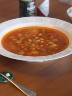 トマトスープ-レシピのメイン写真