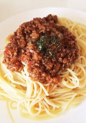 煮込まない！パパッとミートソース-レシピのメイン写真